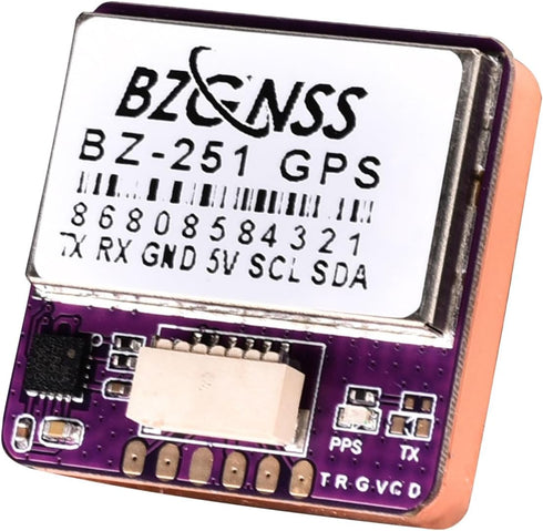 SPEEDY BEE BZGNSS BZ-251 FPV GPS Module - Dual Protocol M10 Drone GPS for