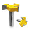 PLATINUMEDGE CNC Spoilboard Surfacing Router Bit, 1/2 inch Shank, 2 inch Cutting Diameter, 3 Carbide Cutting Wings