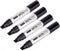 ZEYAR Permanent Markers Pen, JUMBLE Size, Set of 4, Aluminum Barrel, Premium Waterproof & Smear Proof Markers
