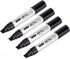 ZEYAR Permanent Markers Pen, JUMBLE Size, Set of 4, Aluminum Barrel, Premium Waterproof & Smear Proof Markers