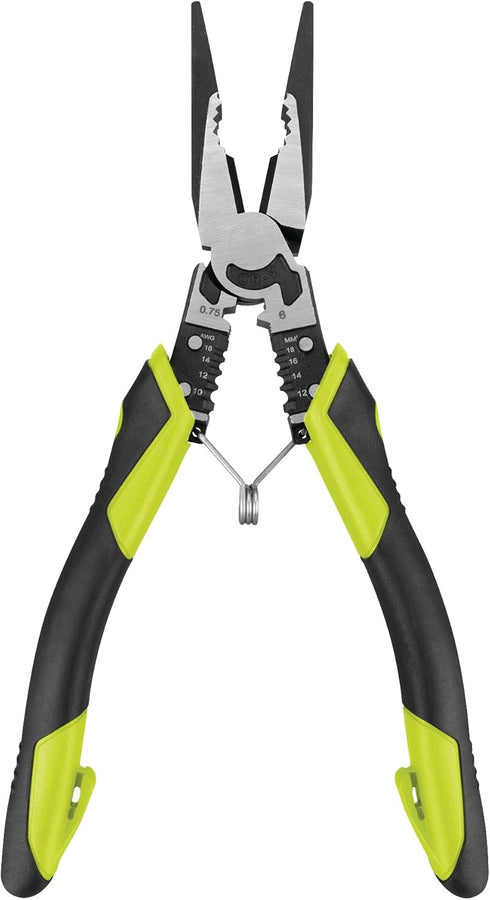 Performance Tool W86507 8-1/2" Multifunction Long Nose Pliers by Performance Tool