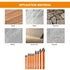 Carbide Tip Drill Bit-BGTEC Wood Drill Bits, 10pcs Round Shank Hard Alloy Drill Bits for Wood Plastic Masonry
