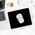 Niniubye 30% 8 10 Inch 5 mm, Mouse Pad, Thicker Black Computer Pad, Anti-Slip Rubber Mouse Mat with Stitched Edges