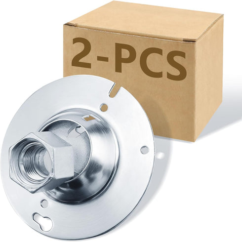 4" Round Swivel Pendant Fixture Hanger Cover for Octagon Electrical Box, 2-Pack