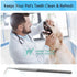 HIGH TECH INSTRUMENTS #6 (1) Dental Probe Explorer Made of Stainless Steel Reusable Tool Plaque & Tartar Remover Tooth
