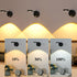2200mAH Dimming Wireless Picture Light Battery Operated, Rechargeable Painting Light with Motion Sensor and Rotatable