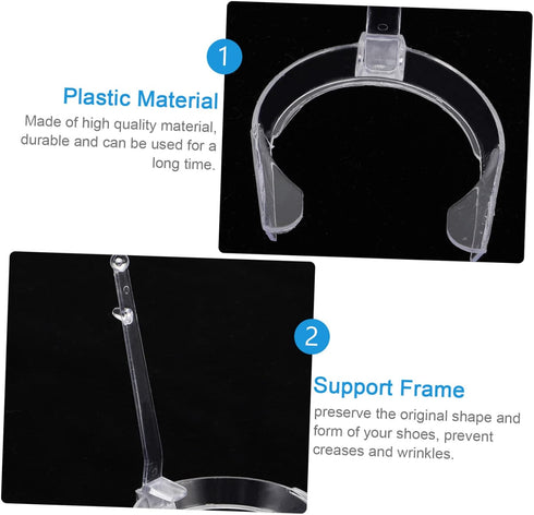 Closet ABOOFAN Sandals Heel Support Frame Anti-Deforming Shoes Rack Fixed Accessory for Sandals Sturdy Plastic