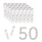 Cryovials Sterile Tubes 2ml Lab Vials with Caps, Bag of 50