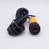 Taiss/ 1 Pair Photoelectric Sensor M18 Infrared Ray Through-Beam Reflection Switch NPN NO 6-36VDC with Mounting Bracket