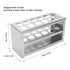 Test Tube Rack, 12 Holes, 3 Tiers Metal Stainless Steel Holder for Laboratory Scientific Experiments