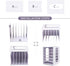 SONGWAY File Organizer for Desk | Multifunctional 7 Tier Vertical Document Holder for Home Office
