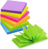 Pop Up Sticky Notes 3x3 inch, 12 Pads/Pack, 100 Sheets/Pad, Total 1200 Sheets in Bright Colors