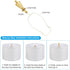 PATIKIL 29.5 72mm 1 Set x Lamp Finials Caps Knob, Solid Brass Lamp Shade Top Decoration Screw Cap Nuts with Brass