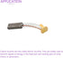 DMiotech 2 Pack 20mmx8mmx4mm Carbon Brushes for Electric Motor