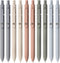Gel Pens - 10 Pcs 0.5mm Black Ink Fine Point Smooth Writing Pens, High-End Series for Journaling, Note Taking, Cute