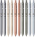 Gel Pens - 10 Pcs 0.5mm Black Ink Fine Point Smooth Writing Pens, High-End Series for Journaling, Note Taking, Cute