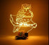 MIRROR MANIA Large Owl on Branch Light Up Night Owl Table Desk