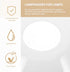 Zerodeko Acrylic Lamp Shade Replacement, Lamp Shades for Floor Lamps, Elegant Cover Light Fixture Replacement, Acrylic