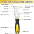 3Pcs Putty Knife Set - 2" 4" Stainless Steel Spackle Knives for Repairing Drywall and Applying Putty, Plaster, Cement