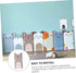 2 Pcs Soft Wall Stickers Decorative Kid Room Wall Pad Room Anti- Collision Cushion Safe Tape Changing Table Cover