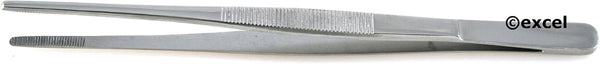 SurgicalExcel Thumb Dressing Forceps Serrated Tips (Assorted Sizes 4.5" to 12" Long) (5")
