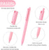 WY WENYUAN Cute Fine Point Smooth Writing Pen - Personalized Ballpoint Bulk, Colorful, Black Ink 1.0 mm