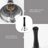 TsuvyXeg Hand Bell Loud Call Bells for School Wedding Christmas Church Alarm Ringing Dinner