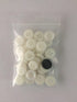 2''x 3'', Small Clear Poly Zipper Bags (Pack of 200), 2 Mil Reclosable Storage Bags for Jewelry, Candy