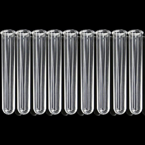 9Pcs Clear Test Tubes for Plant Propagation Station, Hydroponic/Flowers for Home Office Decoration