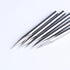 5PCS CNC Router Bits, 20 Degree 1/8 Shank, 2 Flutes, Engraving V Bits for Wood, Plywood, MDF, Stainless Steel