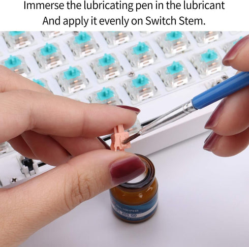 0.35 oz 205 G0 Gliging Switches Lube Grease Oil GPL Mechanical Keyboard Keycaps Lubricant Lubes Stabilizer Lubricating