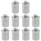 Zorveiio 10PCS Ball Plungers, 304 Stainless Steel Ball Detent Screws Bearing Spring Smooth