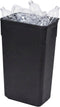 Restaurantware RW Clean 13 Inch x 9.2 Inch Waste Basket 1 Slim