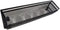 HAHIYO Stackable Mesh Tray Cup, 12 x 3 x 2 inches, Sturdy Container for Desk Drawer Organizer (2 Pack, Black)