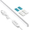 GLVSAE Under Cabinet Lighting, 12 Inch Plug in Light Bar, LED Keyboard
