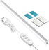 GLVSAE Under Cabinet Lighting, 12 Inch Plug in Light Bar, LED Keyboard