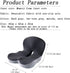 JMXBTMDU Tailbone, Orthopedic Cushion - Memory Foam Seat Cushion with Lumbar Support Pillow, Instant Relieve Pressure