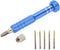 Precision Screwdriver Set with 5 Bits, Repair Tool Kit for Laptop, Cell Phone, Glasses