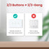 LOUYSGEN Switch,4.65 2.83 1.34 Inches,2.4GHz 3 Smart X X Wi-Fi Light Switch,Neutral Wire Required, APP Control
