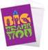 The Best Card Company – 1 Jumbo Big Sign Language Thank You Greeting Card (8.5 x 11 Inch) - Extra Large Thanks Card