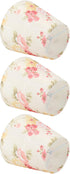 Zoeyilan Bulb Flower Pattern Clip On Lampshade, Cloth Lamp Shade, Lamp Shade for Table Lamps, Chandelier Floor Lamp