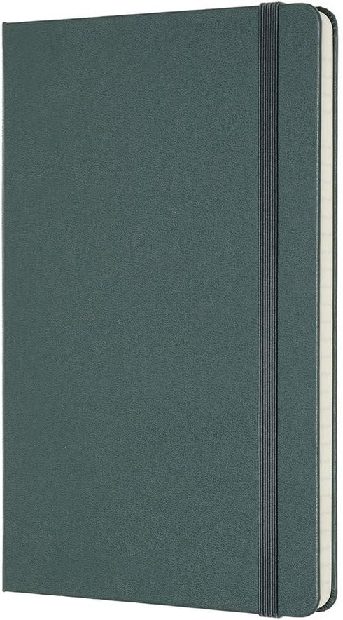 Moleskine PRO Large Notebook, Hard Cover, 240 Pages (5" x 8.25"), Professional Project Planning, Forest Green