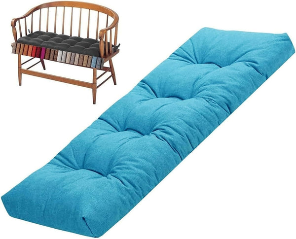 BLLMTEAR Indoor Bench Cushion Seat Pad 100cmx40cm Linen Rectangle Bench Cushions 120x40 90x35