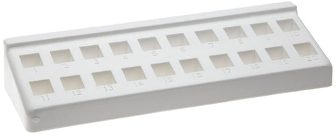 SP Bel-Art Spectro Cuvette Rack; 20 Places for 10mm Cuvettes (F18515-0000)
