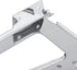 2pcs Hinges(3 Shoes Drawer Cabinet Hinges, Stainless Steel Turing Rack Replacement Fittings, Heavy Duty Wardrobes