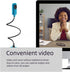 ZSEEWCAM 5MP Document Camera (Blue) Ultra High Definition USB Document Camera Mac OS, Windows, Chromebook Compatible