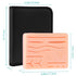 14 28 Suture Practice Kit for Medical Students, Large Silicone Pad Pre-Cut Wounds, Supplies for Vet/Nursing Students