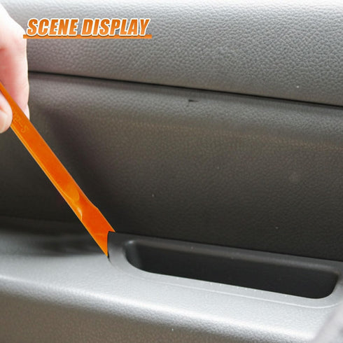 Craedli 3PCS Plastic Scraper Tool, Multi-Purpose Non-Scratch Scrapers Car Crevice Cleaning Tool for Tight Spaces