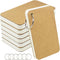 zmybcpack 6 Pack 3x5 Inch Blank Flash Cards with Binder Rings (60