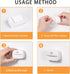 ZISUYU Motion Sensor Light Indoor LED Night Light, Battery Operated Stick on Nightlight for Hallway, Stair, Closet